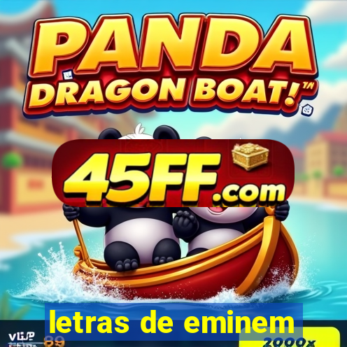 letras de eminem